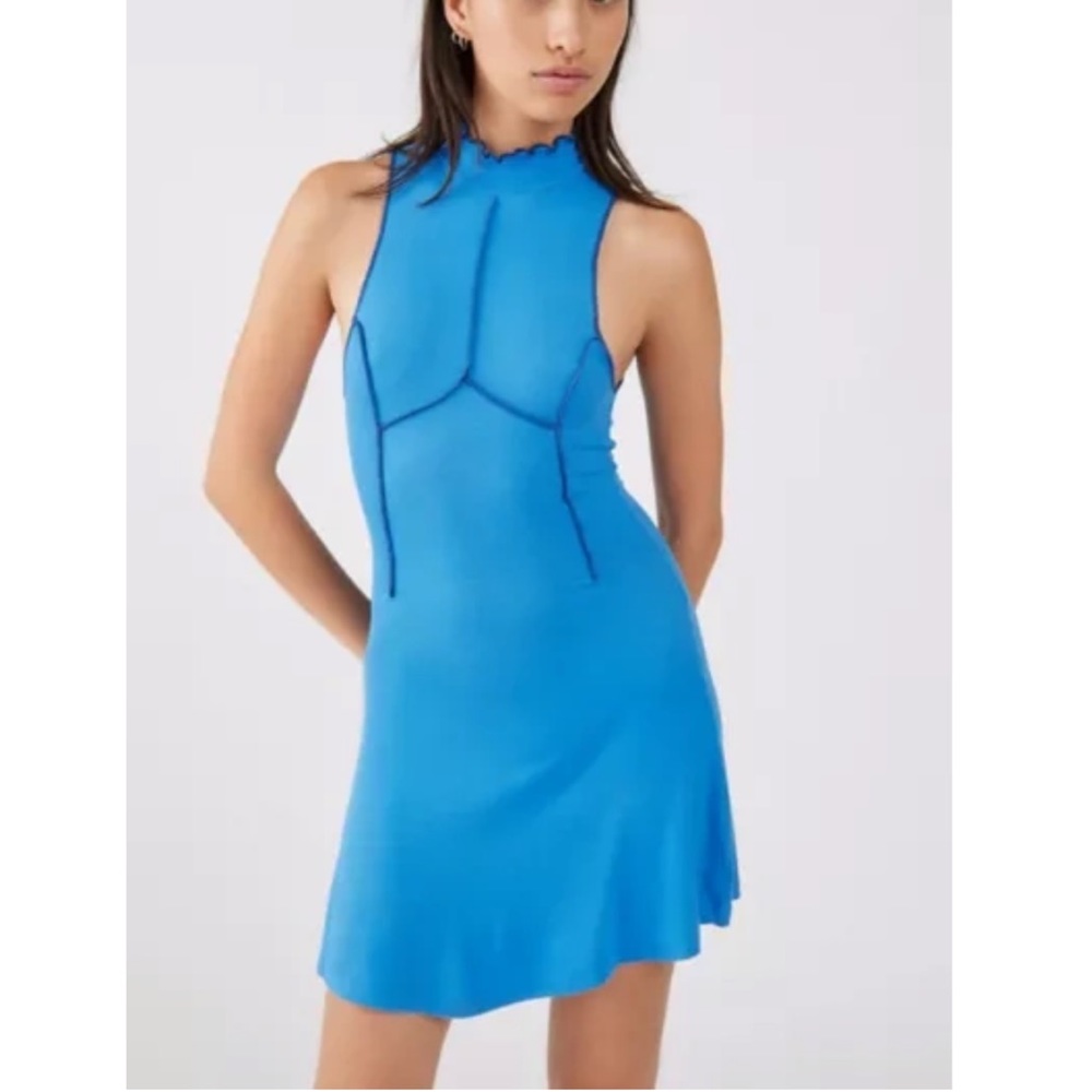 Brand New Urban Outfitters Dress Blue Size M